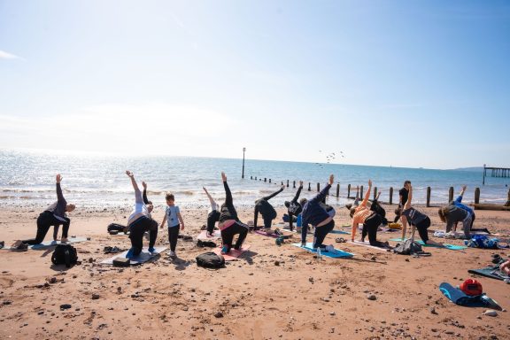 Beach Yoga with Katungal 